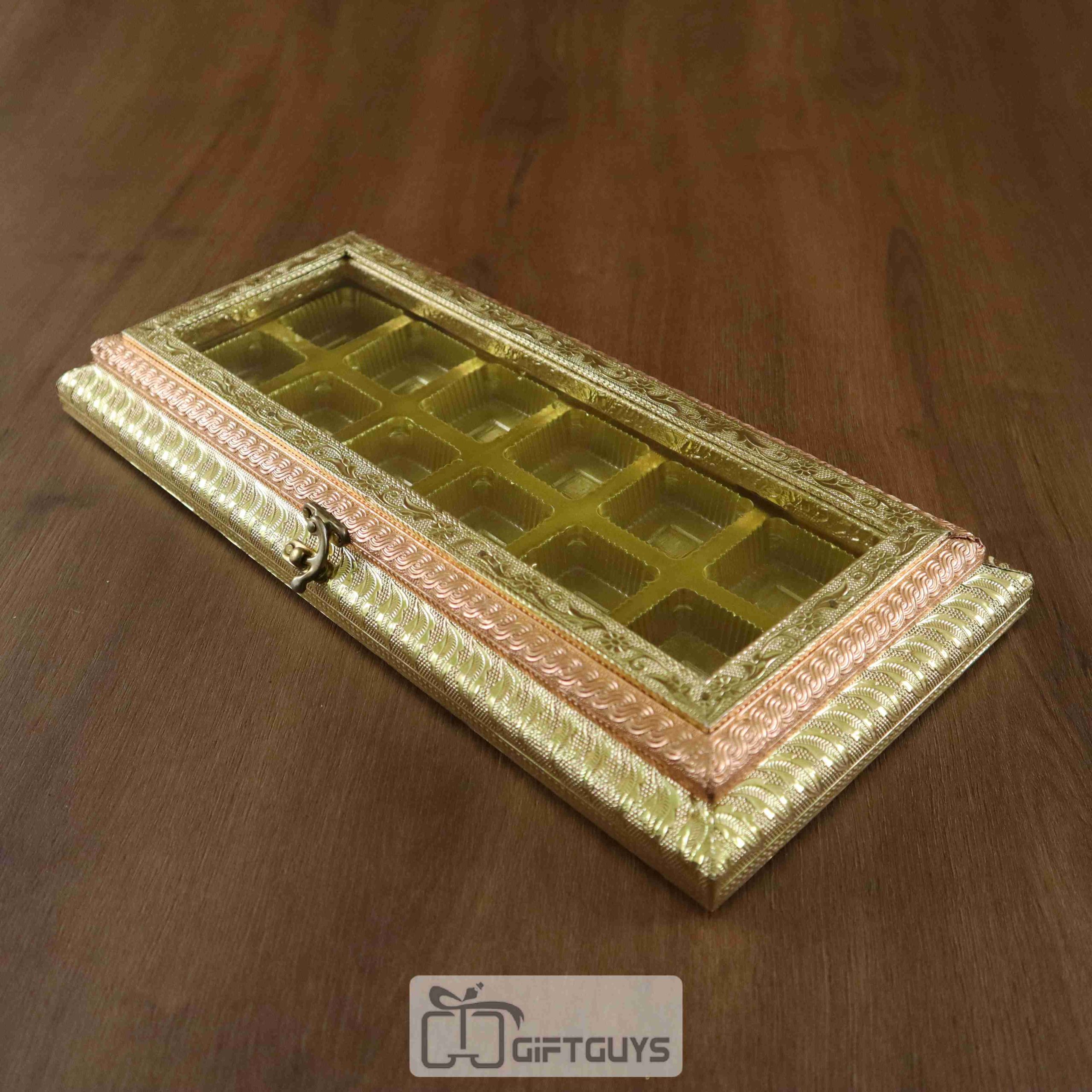 Decorative Chocolate Box 16 Cavity