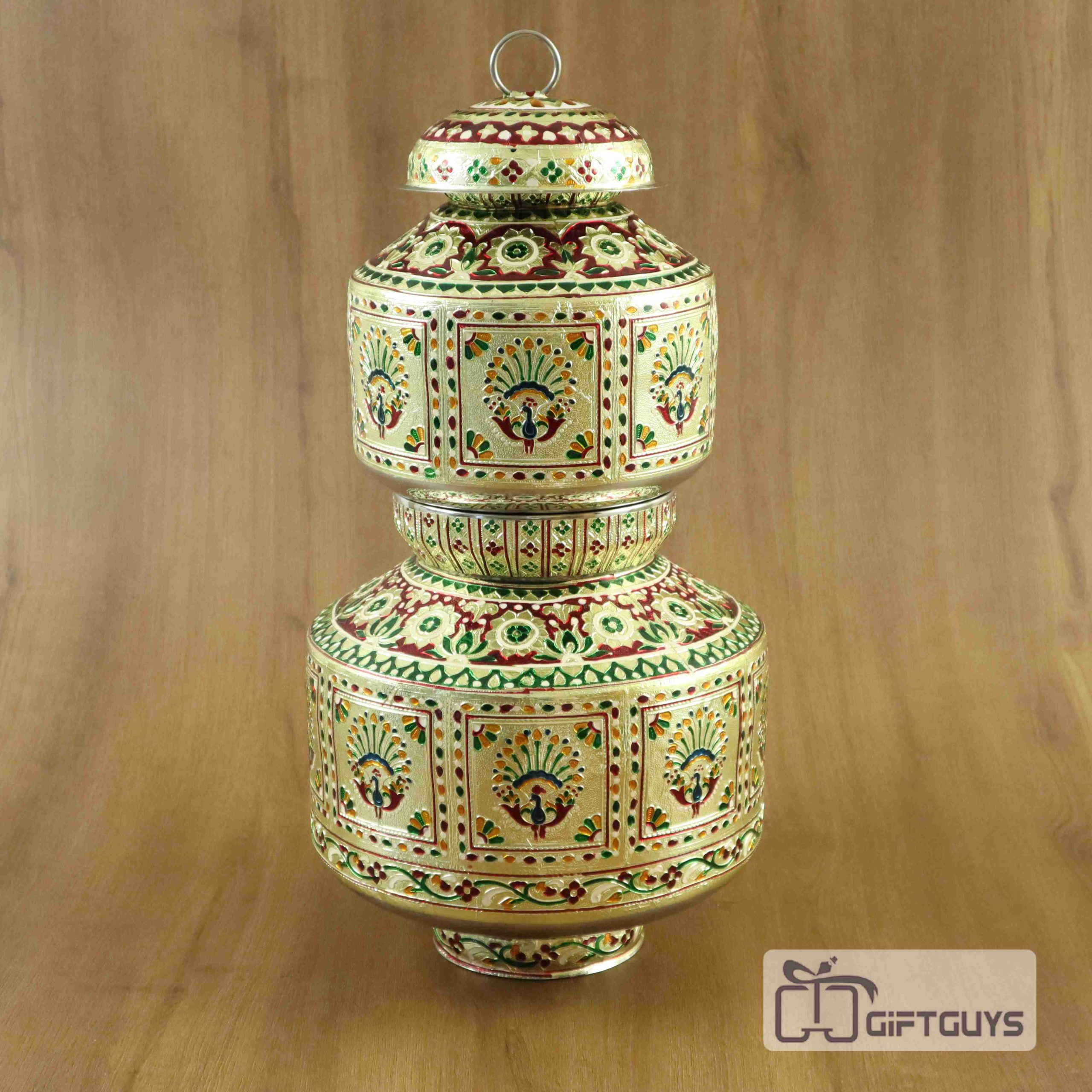 Decorative Meenakari Pot Set