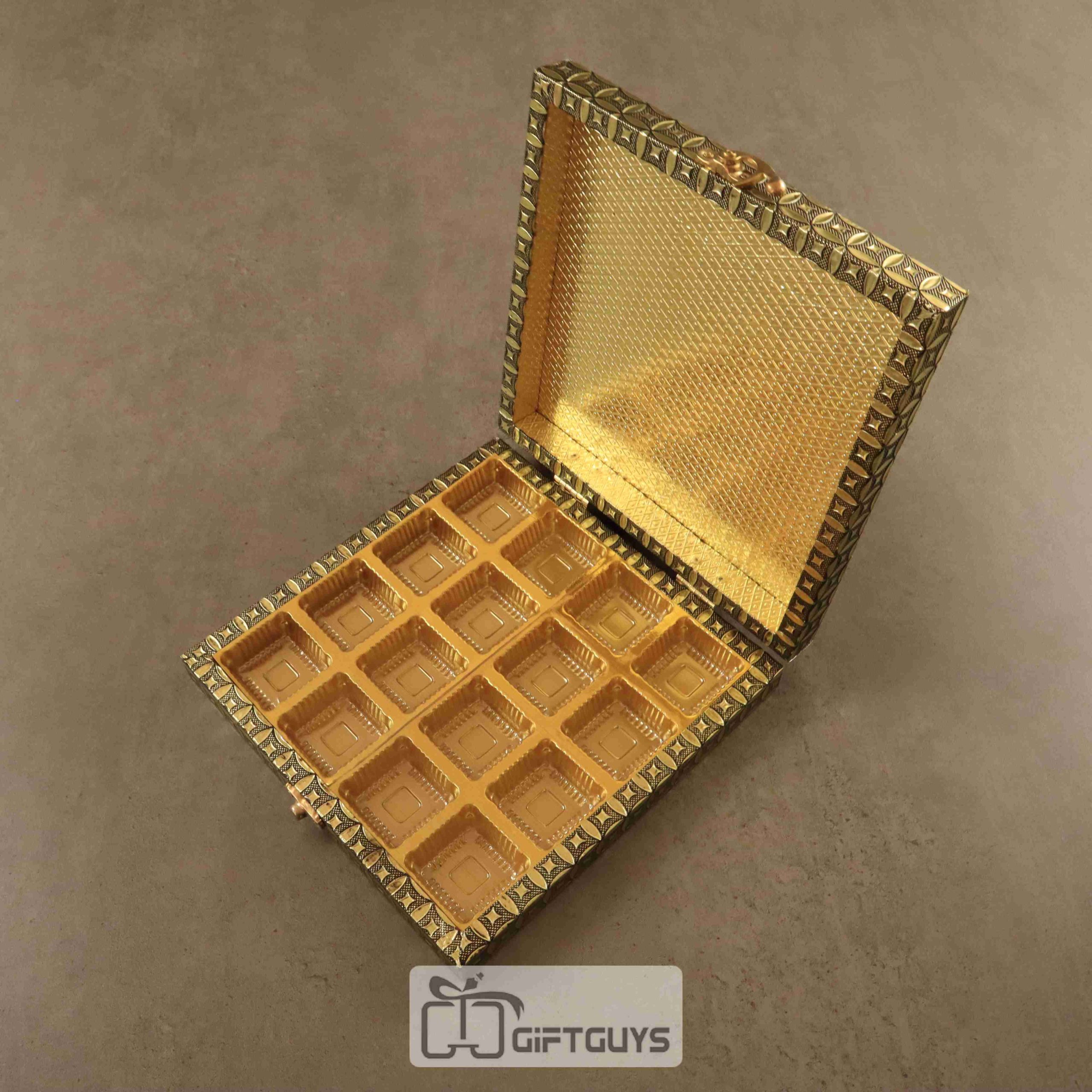 Golden Chocolate Box 16 Cavity