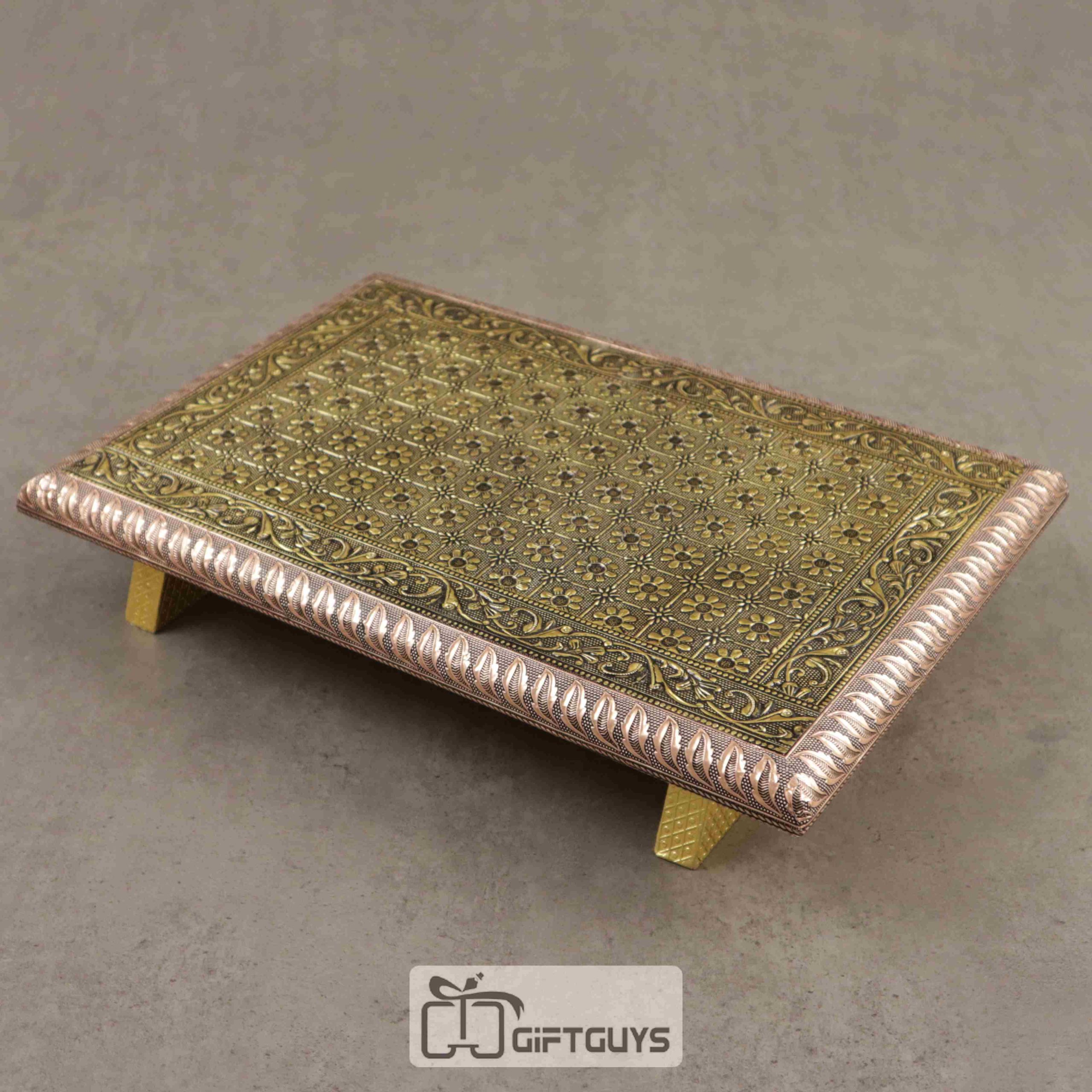 Copper Oxidised Manai 15 X 10 Inch