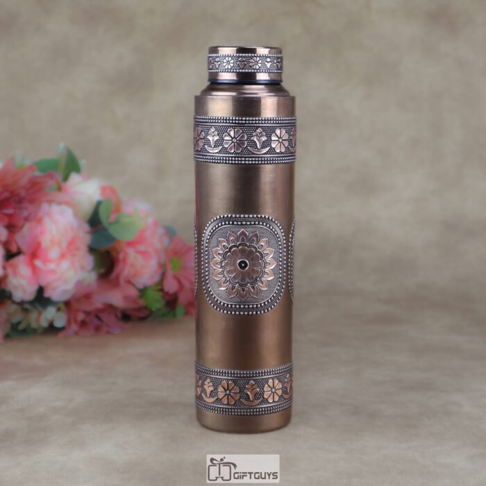 Premium Lightweight Oxidized Steel Bottle – Leak-Proof 900ml Single Wall Water Bottle for Office & Home