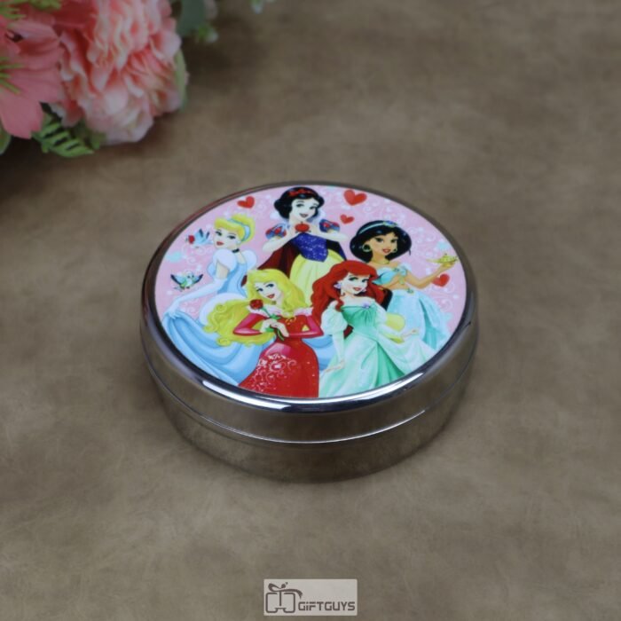 Kids Princess Theme Stainless Steel Storage Gift Box