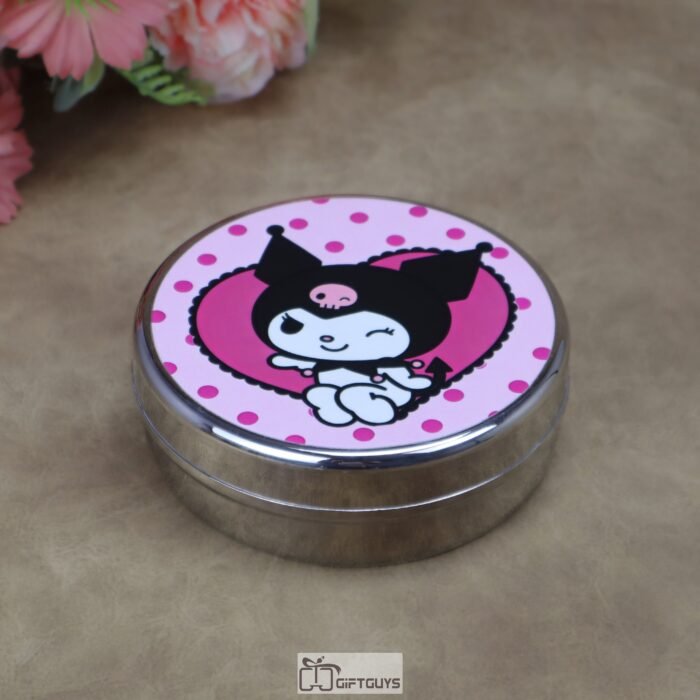Kids Kuromi Theme Stainless Steel Storage Gift Box